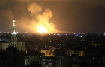 غارة إسرائيلية على غزة