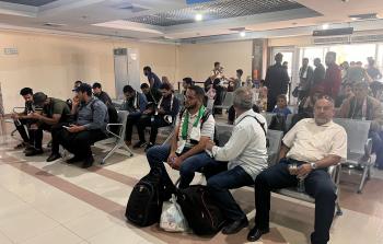 وصول الفوج الثاني من العائدين من السودان