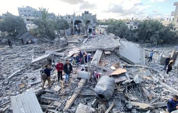 أحد البيوت المدمرة من جرَّاء العدوان (تصوير: ياسر فتحي)