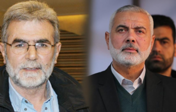 هنية والنخالة يناقشان تطورات الوضع الميداني في قطاع غزة