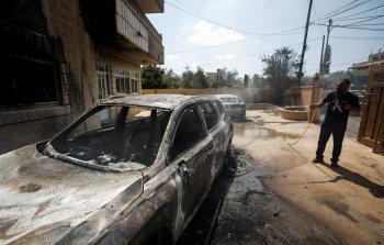 آثار اعتداءات المستوطنين على ممتلكات الفلسطينيين في الضفة الغربية