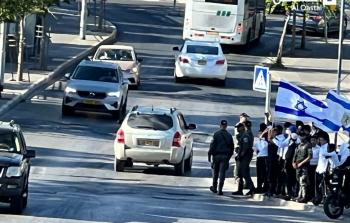 مسيرة استفزازية للمستوطنين في حي الشيخ جراح