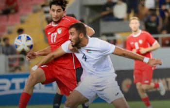 المنتخب الأولمبي في المجموعة الثانية لدورة الألعاب العربية