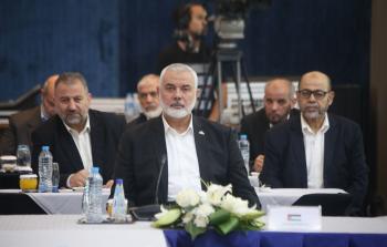 كلمة رئيس حركة حماس إسماعيل هنية خلال لقاء الأمناء العامين بمصر