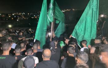 مسيرة جماهيرية نحو منزل الشهيد 