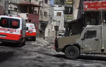 الطواقم الطبية في جنين- أرشيف