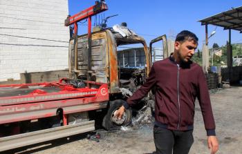 آثار اعتداءات المستوطنين على ممتلكات الفلسطينيين في الضفة الغربية