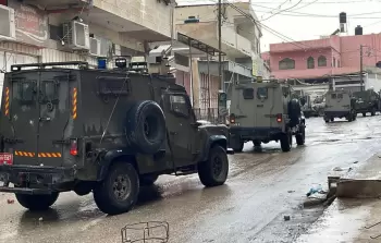 اقتحام مخيم عقبة جبر بأريحا (أرشيفية)