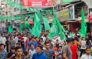 مسيرة في مخيم جباليا تضامناً مع المسجد الأقصى