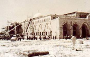 54 عاماً على إحراق المسجد الأقصى