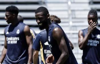 إصابة قوية للاعب ريال مدريد خلال التدريبات