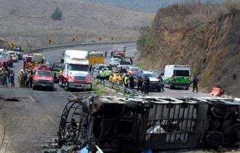 18 قتيلاً و13 مصاباً في حادث سير شرقي باكستان