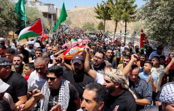 تشييع شهداء في الضفة الغربية