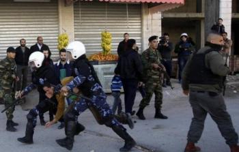 اعتداءات أجهزة السلطة على طلبة الكتلة- أرشيف