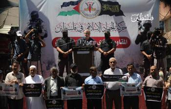 البطش دعا إلى رفع الحصار والعقوبات الظالمة عن غزة (تصوير: محمود أبو حصيرة)