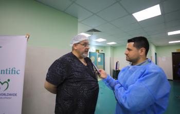 وفد طبي فلسطيني قادم من الولايات المتحدة