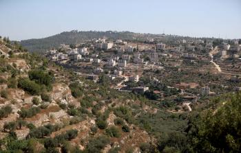 عين الهوية القريبة من بلدة حوسان غرب بيت لحم