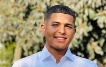 الطفل الجريح حسن وليد صبارنة (17) عاماً- أرشيف