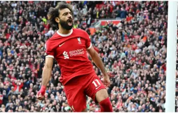رقم قياسي جديد لمحمد صلاح مع ليفربول