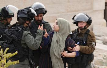 اعتقال فتاة مقدسية