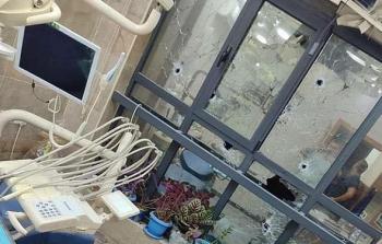 مشهد حي لعملية إطلاق النار على بلدية الخليل
