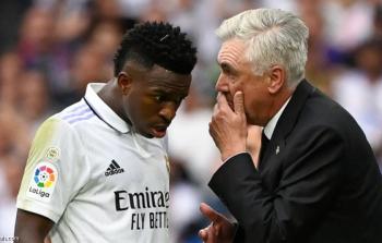 أنشيلوتي يحدد موعد عودة فينيسيوس للمشاركة مع ريال مدريد