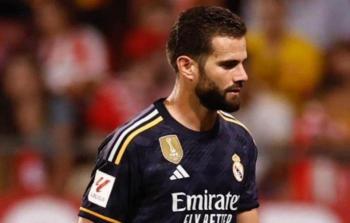 ناتشو مدافع ريال مدريد ينتظر عقوبة قاسية بعد طرده أمام جيرونا