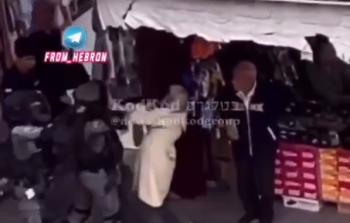 من مشهد التنكيل والاعتداء على السيدة غدير الأطرش