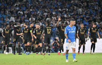 فرحة لاعبي ريال مدريد بالفوز