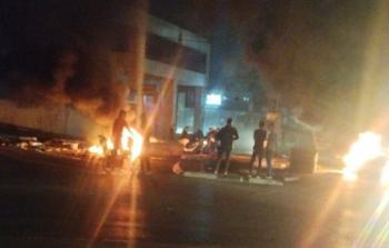 مواجهات إثر اقتحام قوات الاحتلال المنطقة الشرقية بنابلس