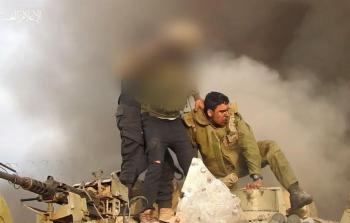 جندي إسرائيلي في قبضة كتائب القسام