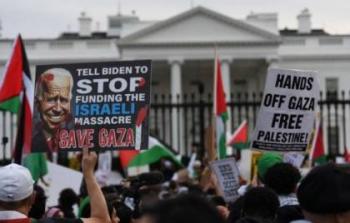 استطلاع: تراجع الدعم في أمريكا لحرب (إسرائيل) على غزة