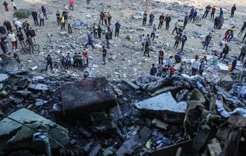 استشهاد 101 فلسطينيا في غارات إسرائيلية على جنوب قطاع غزة