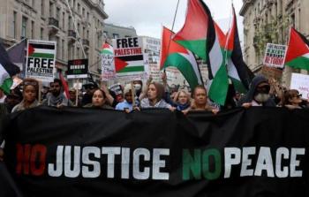 مظاهرات داعمة لغزة