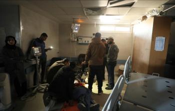 من داخل مجمع الشفاء الطبي