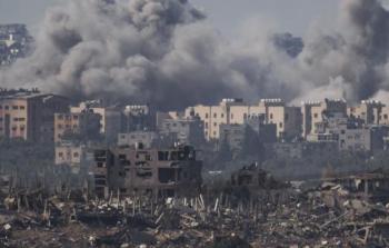 صورة من القصف