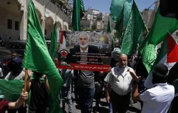 مسيرات في الضفة الغربية تنديدًا باغتيال هنية