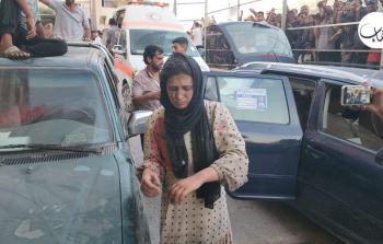 صورة من القصف