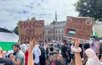 مظاهرات غاضبة في هولندا والسويد احتجاجا على مجازر الإبادة المتواصلة بغزة