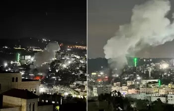 صورة أرشيفية من مخيم نور شمس