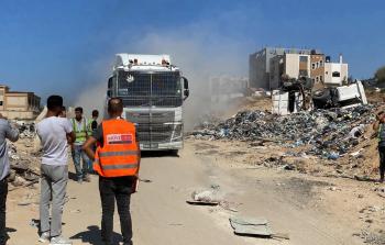 نقطاع خطوط مساعدات الغذاء لشمال القطاع