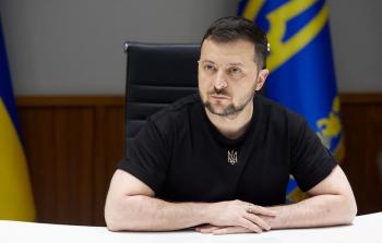 الرئيس الأوكراني زيلنسكي