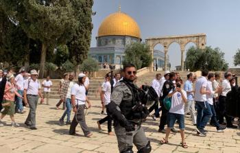 بحماية قوَّات الاحتلال.. مستوطنون يقْتحمون باحات الأقصى ويؤدّون طقوسًا تلموديّة
