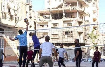 شوارع غزَّة تتحوَّل لملاعب بعد تدمير المرافق الرِّياضيَّة