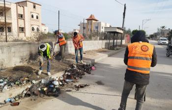 فرص عمل في جمع النفايات والنظافة بمحافظات الوسطى وخان يونس