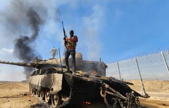 مشهد من هجوم 7 أكتوبر