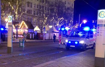 من مكان الدهس في ولاية ساكسونيا الألمانية