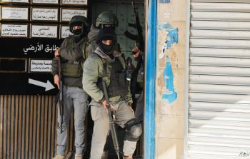 عناصر من أجهزة أمن السلطة