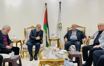 جانب من اجتماع الفصائل في القاهرة