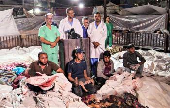 الاحتلال ارتكب مجزرة بشعة في المستشفى المعمداني في أكتوبر 2023 تسبب باستشهاد 500 مواطن